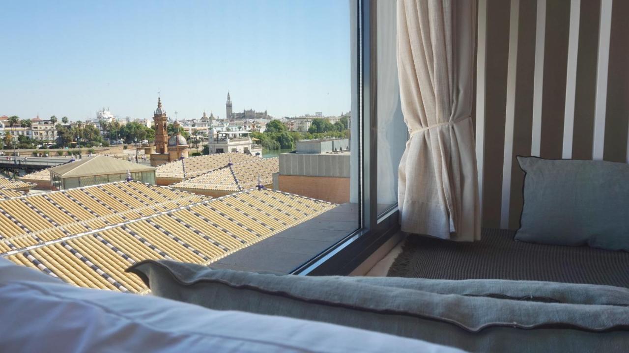 Estudios y Ático vistas de Triana Siviglia Esterno foto