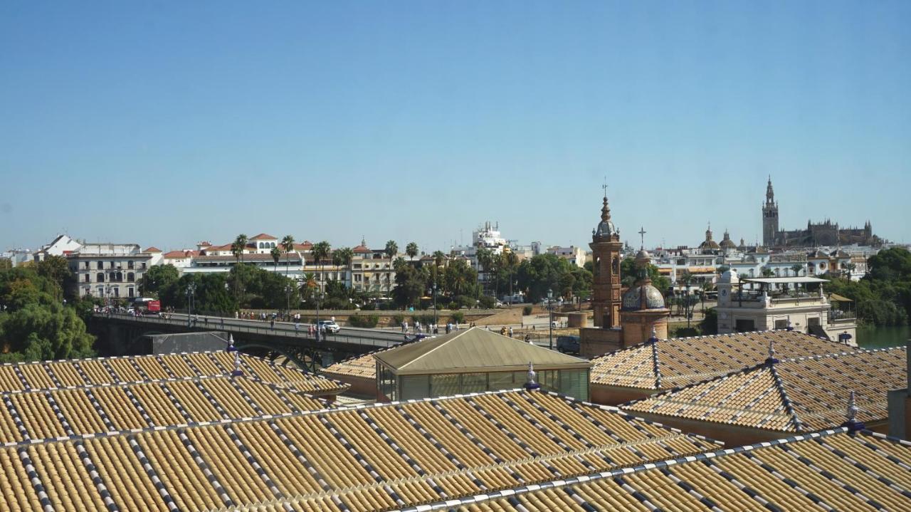 Estudios y Ático vistas de Triana Siviglia Esterno foto